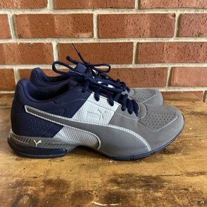 Puma mens cell Surin 2fm Blue And Gray Running Athletic sneaker size US 7.5
